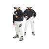 Nike Club Fleece Letter Print Drawstring Casual Cuffed Knit Joggers Kids bottoms White FD2995-100