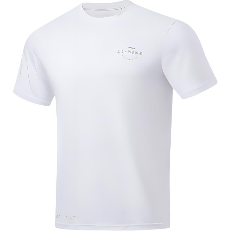 Li-Ning Quick-Drying Lightweight Breathable Short Sleeve Solid Color Long Pants Casual Sports Set Unisex Sportswear AYKU835-1+ATSU817-2