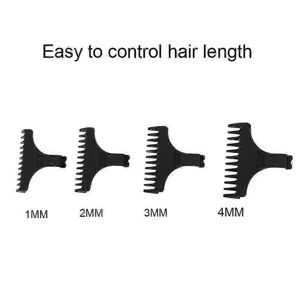 Professional Men's Hair Trimmer Clipper 0mm Baldheaded Cutter Beard Shaving Precision Finishing Hair Cutting Machine