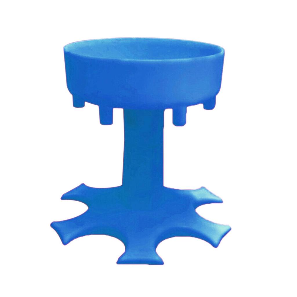 Unique 6 Shot Glass Dispenser And Carrier With Biodegradable Holder For Events