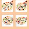 Wooden Ring Unlocking Game Magic Ring Escape Classic Puzzle Toy, Kongming Lock Luban Lock Intelligence Toy