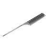 Professional Rat Tail Hair Comb Salon Hairdressing Styling Comb Barber Aluminum Metal Comb