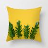 Home Supplies Cute Pastoral Cactus Print Pillow Cover Sofa Cushion Cover