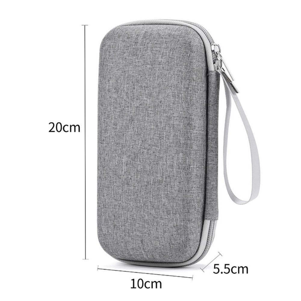 Portable Waterproof Insulin Cooling Bag Dust-proof Zipper Insulin Organizer Shockproof Medicine Storage Box Travel
