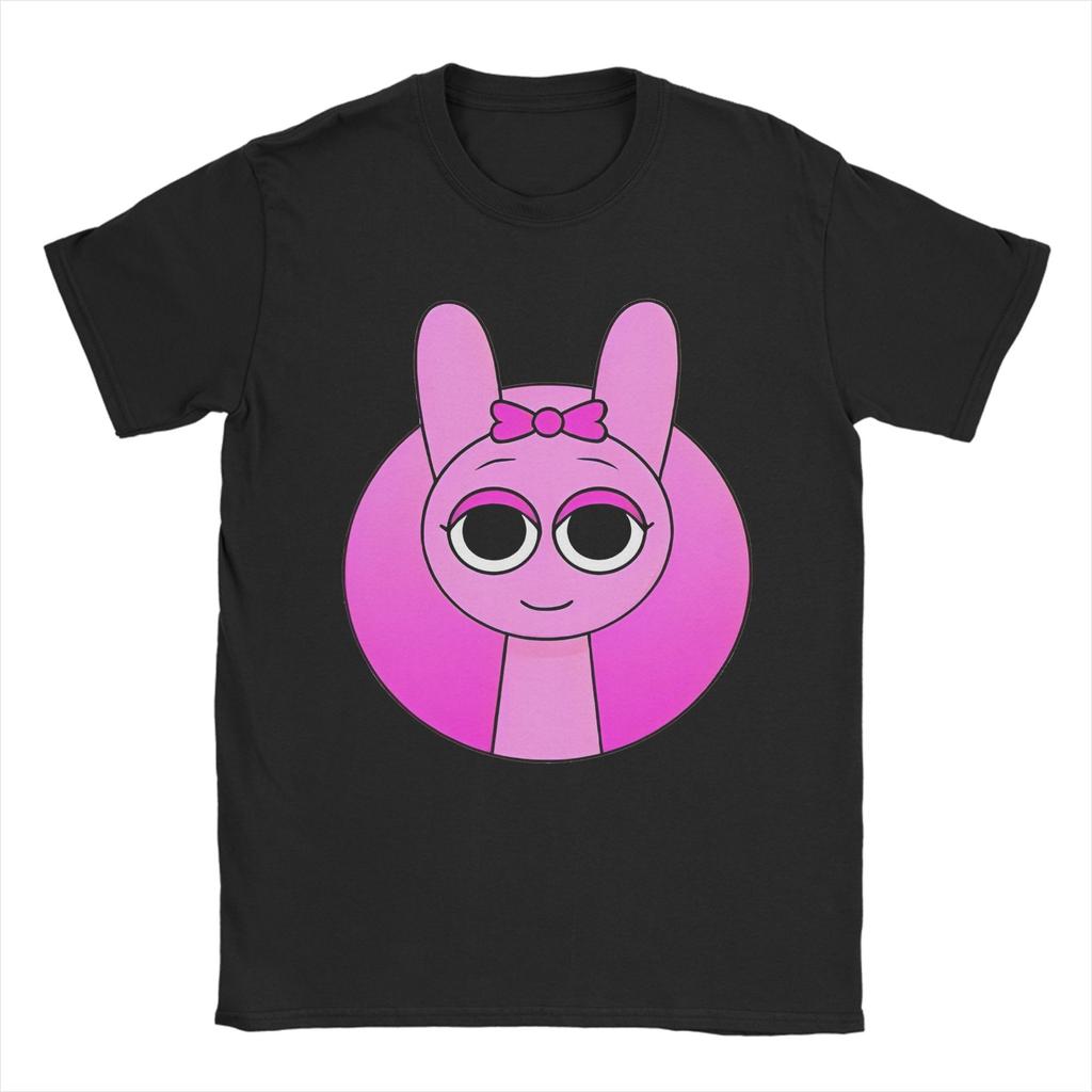 Novelty Sprunki TShirt Unisex Unisex Round Neck Pure Cotton T Shirts Short Sleeve Tee Shirt Adult Clothes