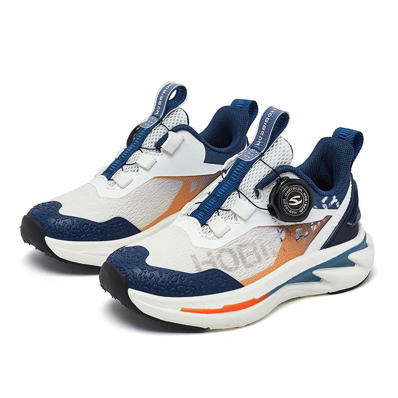 Fashion Brand Spring Boys And Girs Sports Shoes Mesh Breathable Student Casual Sneakers Shock-absorbing Children's Running Shoes