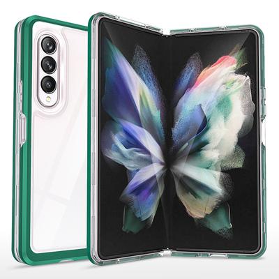 Ultra Thin Clear Phone Case For Samsung Galaxy Z Fold 4 Fold 3 Folding Screen Mobiles Fold3 Fold4 Transparent Hard Case Cover
