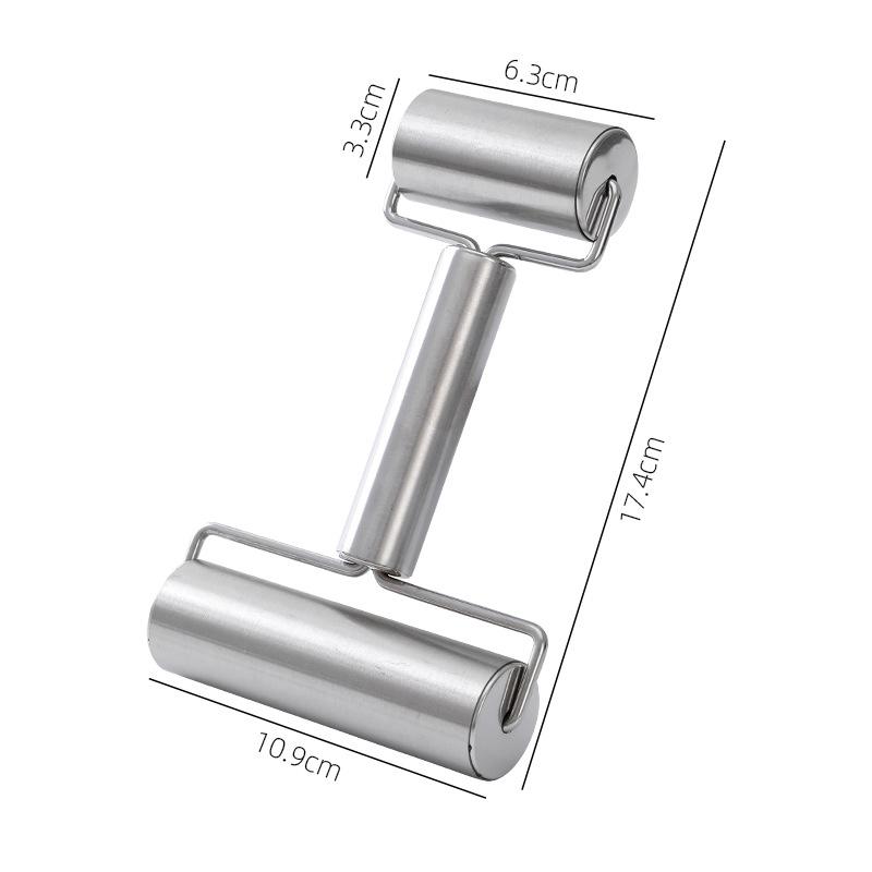 

Багатофункціональна качалка з нержавіючої сталі Ролик для виготовлення макаронних виробів Аксесуари для виготовлення пельменів Скачалка Інструменти для випікання піци