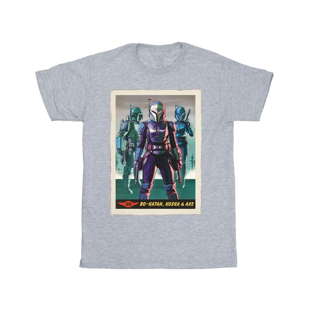 Star Wars Mens The Mandalorian Bo-Katan Koska and Axe T-Shirt