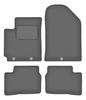Velour Graphite Car Mats For: Kia Picanto II JE Hatchback (2011-2017)