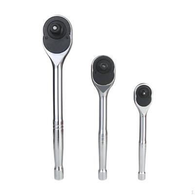 3 Pieces Ratchet Wrench Reversible Steel Hand Tool Heavy Duty Quick Release