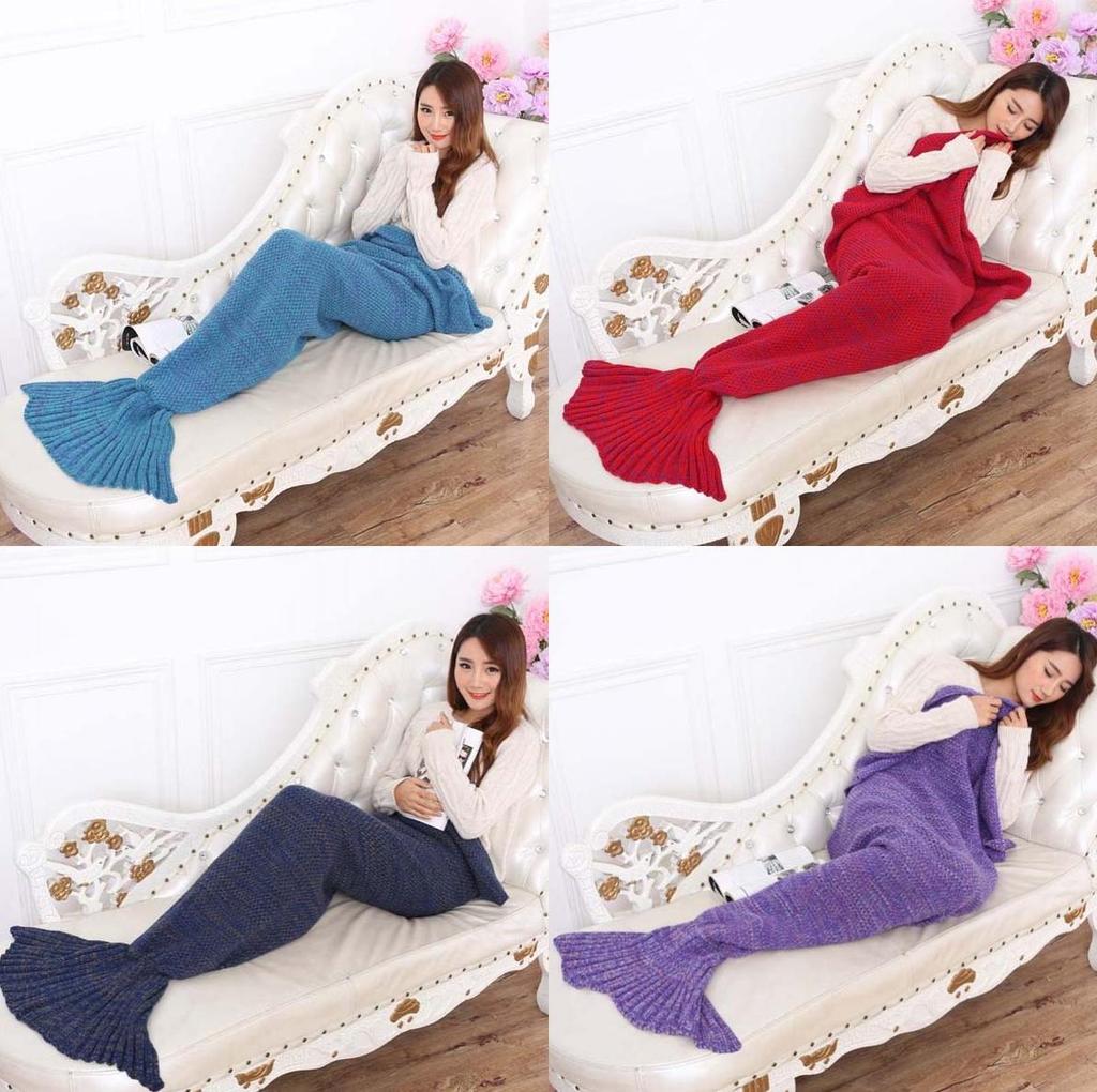 Mermaid Blanket With Unique Pattern For Home And Gift Giving