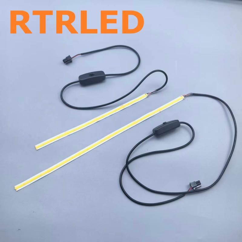 3D Printer Parts LED Strip Light with MX3.0 Connector One Button On Off Switch for Bambu Lab A1 Mini Flexible Lighting Bar