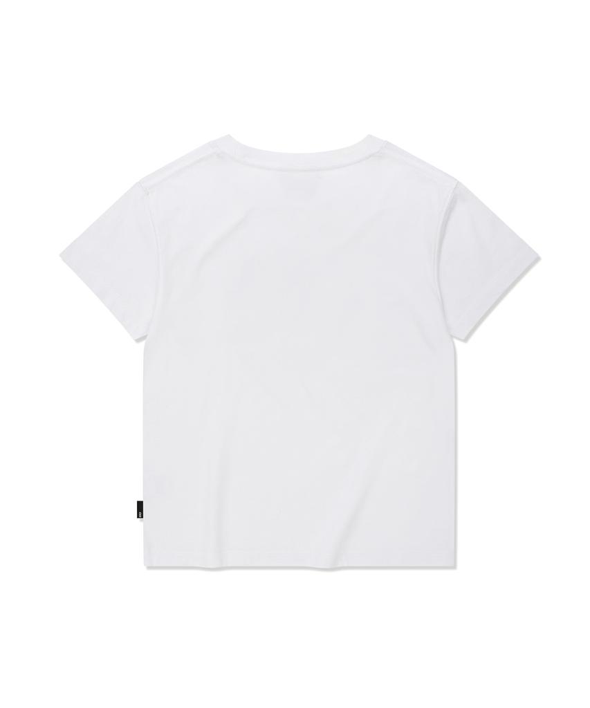 BROWNBREATH W Bb Emblem Tee - White
