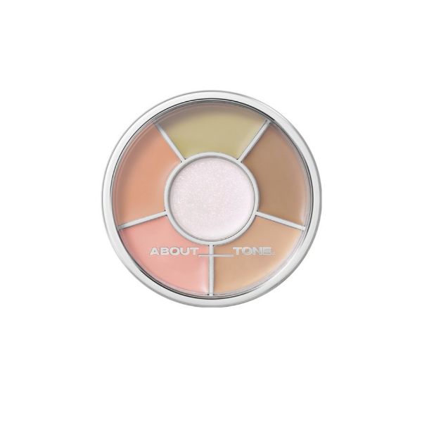 ABOUT_ TONE Designing Multi Palette 6.5g #01 Basic - Essential Shadow & Contour