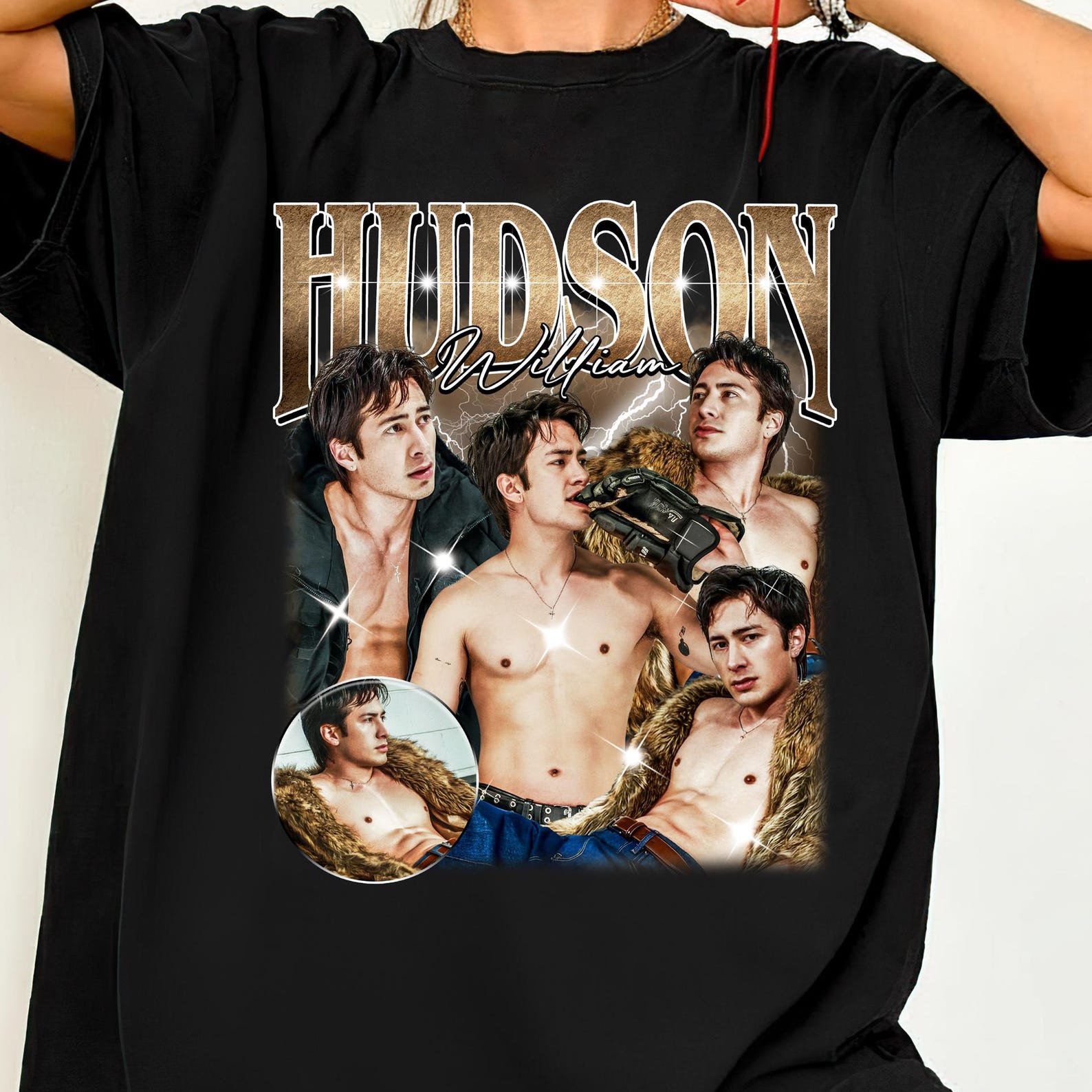Hudson Williams Bootleg Shirt, Hudson Williams Bootleg Shirt, Hockey Romance Shirt, Hudson Williams 90s Bootleg Rap Tee, Bookish Gift 2XL
