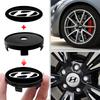 4 ks 56mm 60mm 65mm Pro Hyundai Accent Elantra Veloster Getz Tucson Krytka středu kola automobilu Kryt ráfku Samolepka Znak Příslušenství Y9