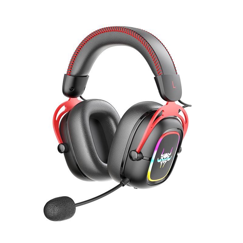 Cross-Border New Over-Ear Bluetooth Gaming Headset: Comfortable, Clear Sound, Three Wireless Modes.