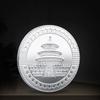 Chinese Style Zodiac Tiger Head Silver Plated Commemorative Coin Collectible Animals Embossed Dragon Tiger Fighting Feng Shui Gold Coin