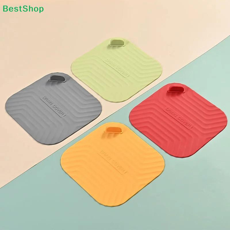 Silicone Floor Drain Cover,Odor Proof Shower Drain Stopper,Reusable Hair Catcher for Bathroom Kitchen Sink