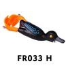 10 Color Floating Duck 9cm Rotating Webbed Road Sub Bait 11g Rotating Tractor Fish Bait Torpedo Frog Biomimetic Bait Lure