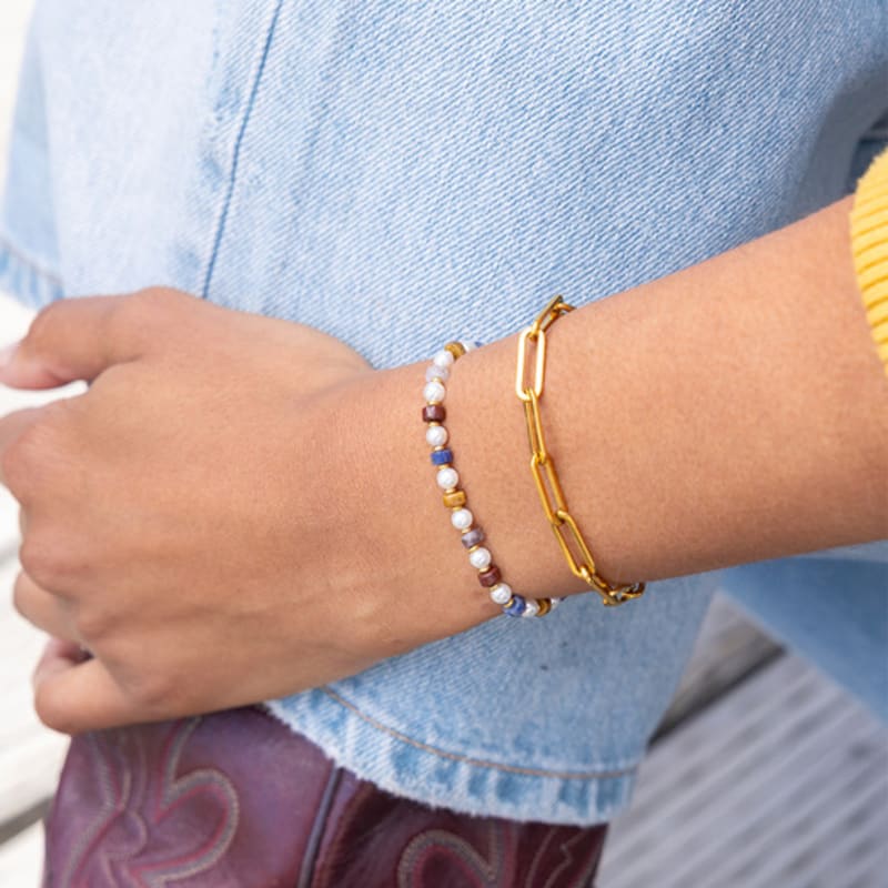 PIG & HEN (Women's) Brontide 4 Bracelet - Perugia X Gold