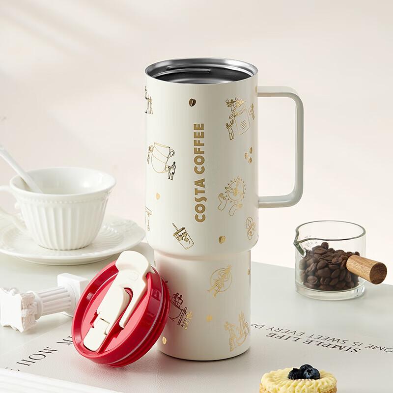 

COSTA Power Drinker 950ml Wide-Mouth Thermos