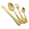 24Pcs Black Tableware Set Stainless Steel Dinner Set Knife Fork Spoon Dinnerware Set Gold Flatware Rainbow Cutlery Set Kitchen