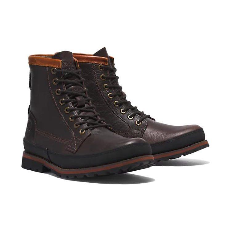 Timberland Stivali Originali Earthkeeper 'Pelle Rigenerativa Marrone Scuro' A44XYV13