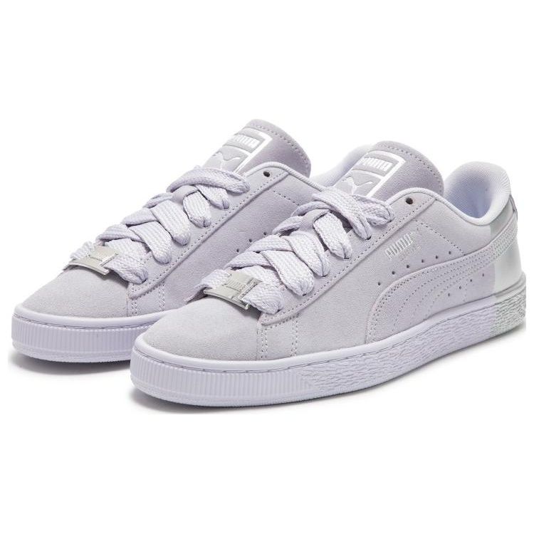 Puma Suede Dance Crew Comfortable Versatile Durable Low-Top Sneakers Unisex Sneakers Light-Purple 398306-03