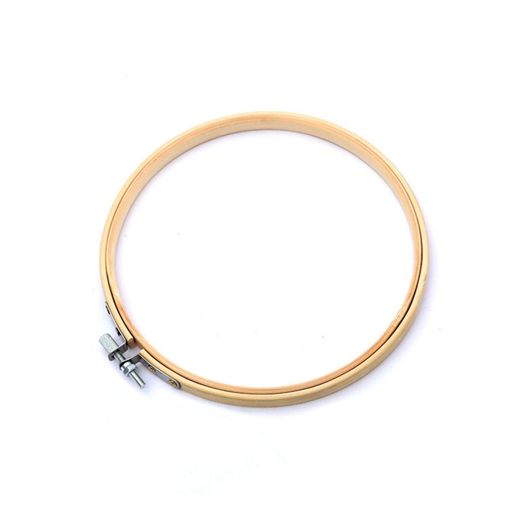 Handmake Bamboo Material DIY Embroidery Hoop Embroidery Kit Sewing Tools Cross Stitch Accessories