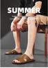 Men's Summer British Style Sandals: Single Strap Non-slip Beach and Outdoor Casual Slippers, Large Size