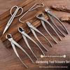 Portable Stainless Steel Gardening Tool Set with Pliers, Diagonal Cutters, Bud Shears, and Oxford Cloth Bag