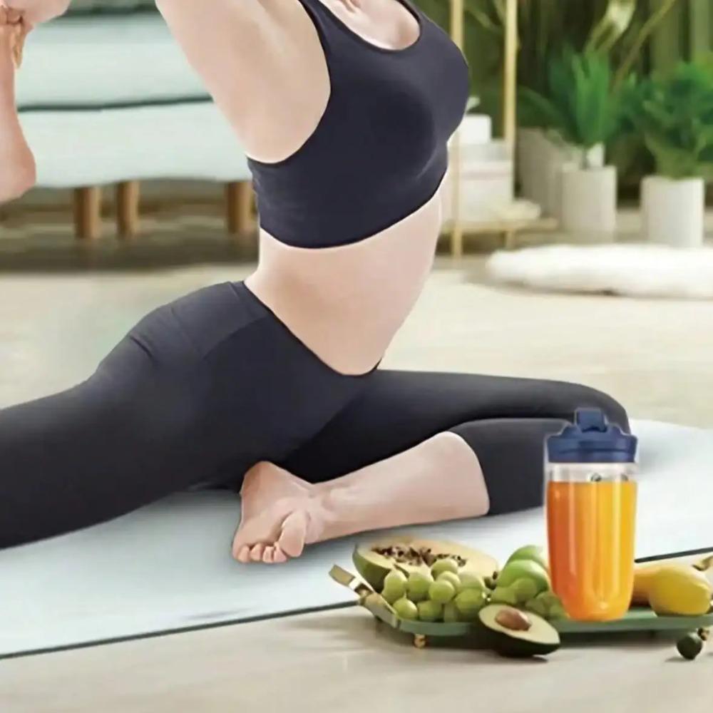 Portable Rechargeable Blender & Juicer Cup 400ml, Personal Smoothie Maker & Ice Crusher for Juice, Travel Portable Blender