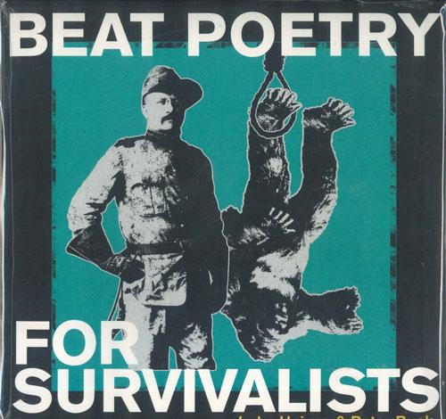 LP Record LUKE HAINES & PETER BUCK - Beat Poetry For Survivalists BRED795 Cherry Red 2020 US Rock