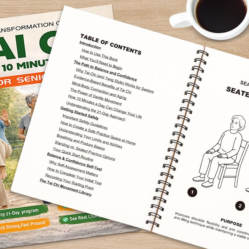 Senior Fitness with Tai Ji 21 Day Challenge 10 Minutes Daily to Enhance Strength and Balance