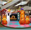 Lanterna Zucca Fantasma Gonfiabile per Decorazioni di Halloween Indoor/Outdoor
