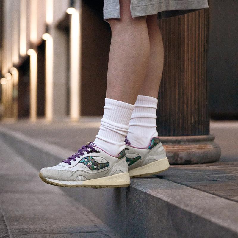 SAUCONY Sneakers Unisex Shadow 6000 Phoenix Crema Multicolore S70808-2