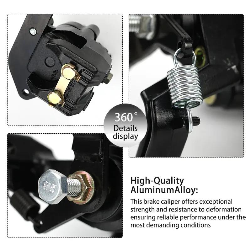 LINGQI RACING Left Rear Brake Calipers Replacement For Brake Disc 250cc 300cc elctric Buggy Go Kart UTV ATV Quad Bike Parts