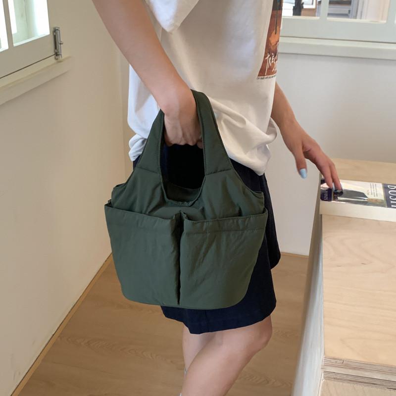 Canvas Tote Bag For Women And Men With Breathable Design And Multiple Pockets For Daily Use