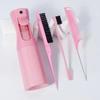 4pcs Comb Spray Bottle Set, Tease Comb Mouse Tail Comb Edge Brush for Back Brushing,slicking Hair For Hair Accessories