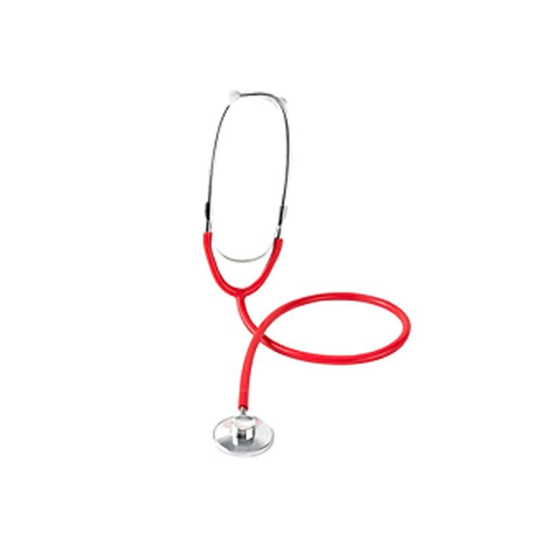 

Стетоскоп портативное медицинское оборудование для аускультации медицинский стетоскоп с одной головкой для взрослых алюминиевый обучающий инструмент красный