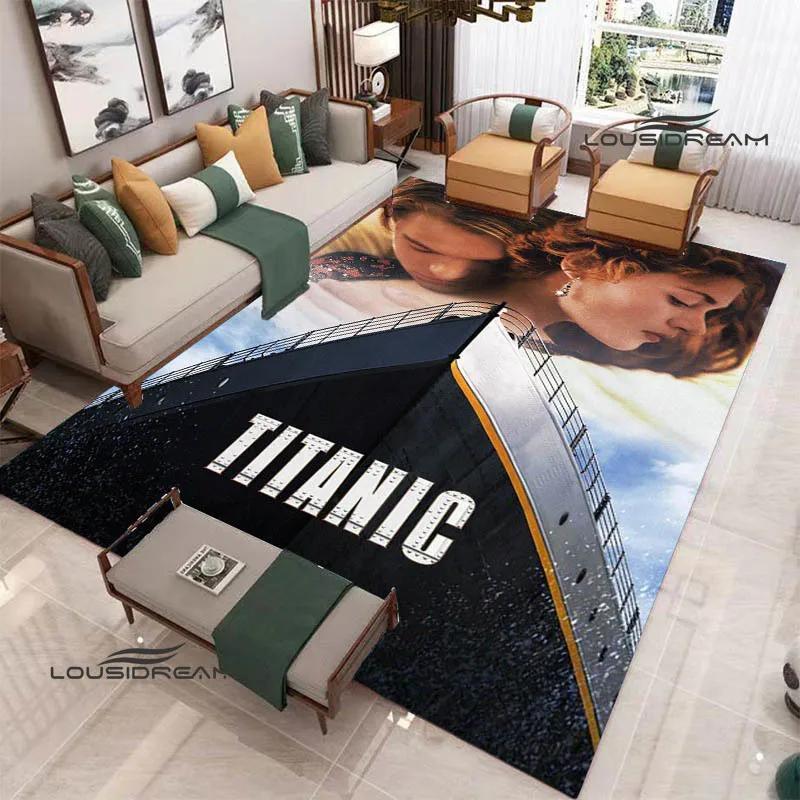 Titanic Leonardo DiCaprio carpet living room bedroom carpet balcony bathroom non-slip door mat bedroom decor birthday gift