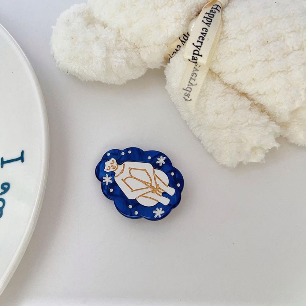 

Ocean Mermaid Hair Claw Clips Funny Women Accessories Cute Acetate Shark Hairpin Jewelry Gift E