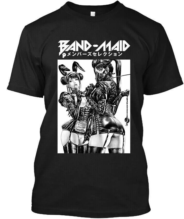 NWT Band-Maid Japanese Rock Band Music Vintage Graphic Funny Retro T-Shirt S-5XL Unisex T-Shirt L