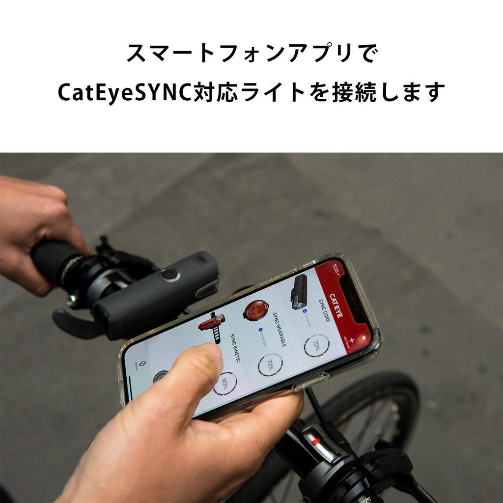 CAT EYE SYNC CORE Headlight for Bicycles HL-NW100RC