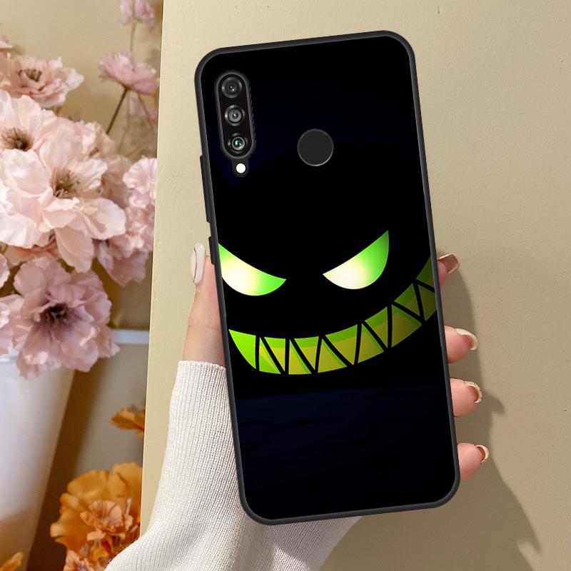 Pouzdro Geometry Dash pro Honor 50 8X 9X 10i pro Huawei P50 Pro P20 P40 P30 Lite P Smart 2021 Nova 5T Cover
