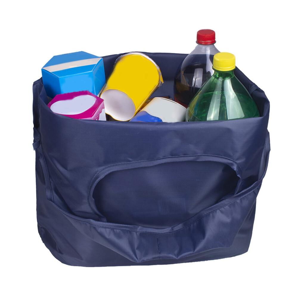 Reusable Grocery Bags,Heavy Duty Foldable Shopping Tote Bag,Portable And Folding Shopping Bag,Navy
