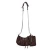 Bag women's new 2025 Korean version fashion rivet personalized armpit bag ins candy-colored one-shoulder dumpling bag