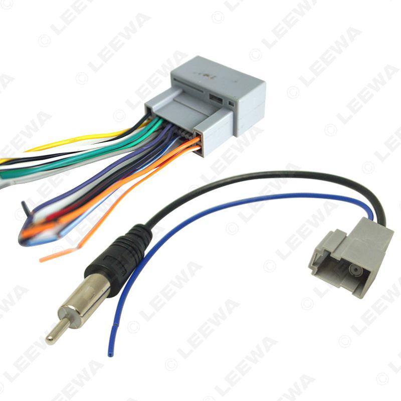 Compatible Wiring Harness for Honda Accord/City/Fit: Tail, Radio, CD Player, Power, and Speaker Wires